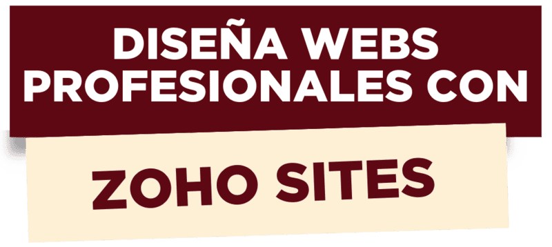 curso zoho sites